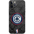 NBA Los Angeles Clippers Black Rust iPhone 12 Pro Skin