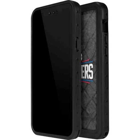 NBA Los Angeles Clippers Black Rust iPhone 12 Pro Waterproof Case