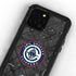 NBA Los Angeles Clippers Black Rust iPhone 12 Pro Waterproof Case