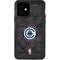NBA Los Angeles Clippers Black Rust iPhone 12 Waterproof Case