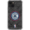 NBA Los Angeles Clippers Black Rust iPhone 13 Clear Case