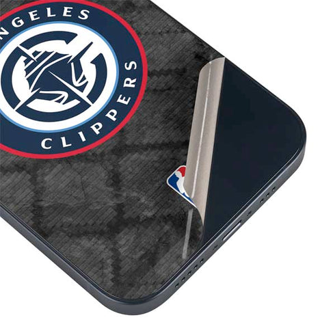 NBA Los Angeles Clippers Black Rust iPhone 13 Mini Skin