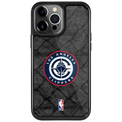 NBA Los Angeles Clippers Black Rust iPhone Cases