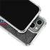 NBA Los Angeles Clippers Black Rust iPhone 13 Pro Clear Case