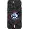 NBA Los Angeles Clippers Black Rust iPhone 13 Pro Impact Case