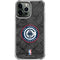 NBA Los Angeles Clippers Black Rust iPhone 13 Pro Max Clear Case