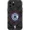 NBA Los Angeles Clippers Black Rust iPhone 13 Pro Max Impact Case