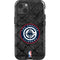 NBA Los Angeles Clippers Black Rust iPhone 14 Impact Case