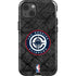 NBA Los Angeles Clippers Black Rust iPhone 14 Impact Case