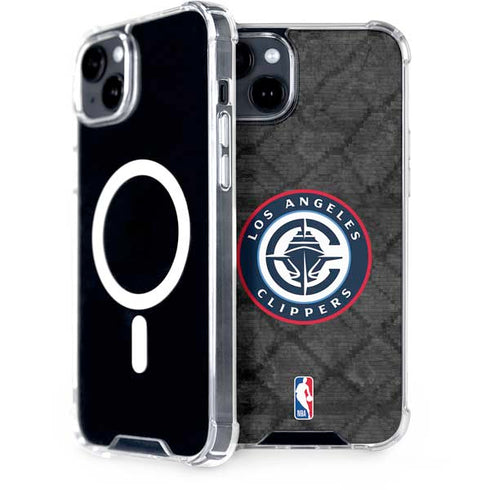 NBA Los Angeles Clippers Black Rust iPhone 14 MagSafe Case