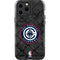 NBA Los Angeles Clippers Black Rust iPhone 14 Pro Max Impact Case