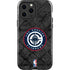 NBA Los Angeles Clippers Black Rust iPhone 14 Pro Max Impact Case