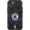 NBA Los Angeles Clippers Black Rust iPhone 15 Plus Impact Case