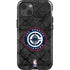 NBA Los Angeles Clippers Black Rust iPhone 15 Plus Impact Case