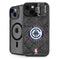 NBA Los Angeles Clippers Black Rust iPhone 15 Plus Kickstand Case