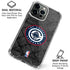 NBA Los Angeles Clippers Black Rust iPhone 15 Pro Clear Case