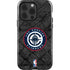 NBA Los Angeles Clippers Black Rust iPhone 15 Pro Impact Case