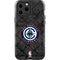 NBA Los Angeles Clippers Black Rust iPhone 15 Pro Max Impact Case