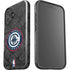 NBA Los Angeles Clippers Black Rust iPhone 16 Plus Impact Case