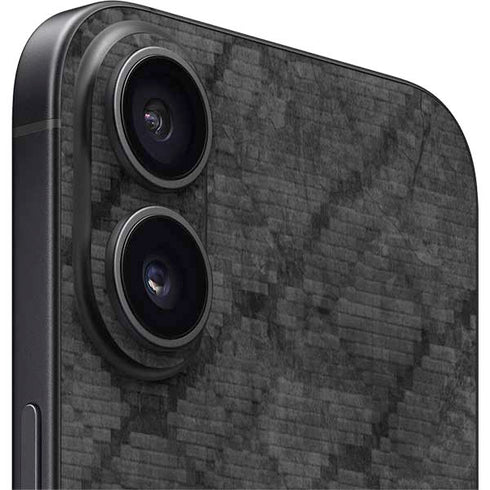 NBA Los Angeles Clippers Black Rust iPhone 16 Plus Skin