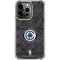 NBA Los Angeles Clippers Black Rust iPhone 16 Pro Clear Case