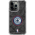 NBA Los Angeles Clippers Black Rust iPhone 16 Pro Clear Case