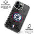 NBA Los Angeles Clippers Black Rust iPhone 16 Pro Clear Case