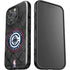 NBA Los Angeles Clippers Black Rust iPhone 16 Pro Impact Case