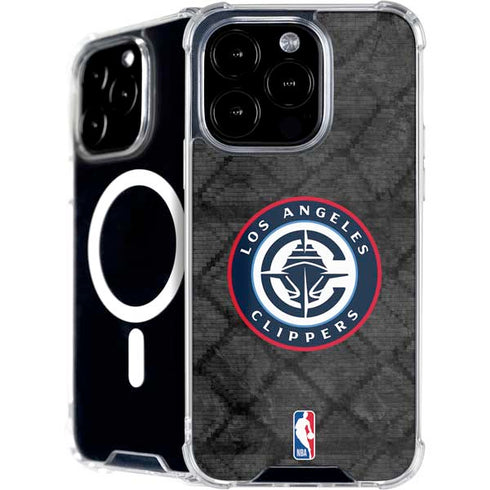 NBA Los Angeles Clippers Black Rust iPhone 16 Pro Max MagSafe Case