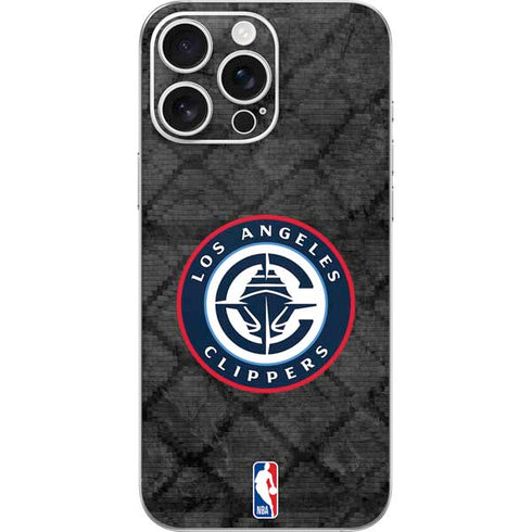 NBA Los Angeles Clippers Black Rust iPhone 16 Pro Max Skin