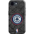 NBA Los Angeles Clippers Black Rust iPhone 16e Impact Case
