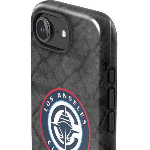 NBA Los Angeles Clippers Black Rust iPhone 16e Impact Case