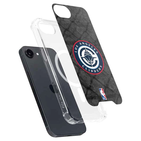NBA Los Angeles Clippers Black Rust iPhone 16e MagSafe Case
