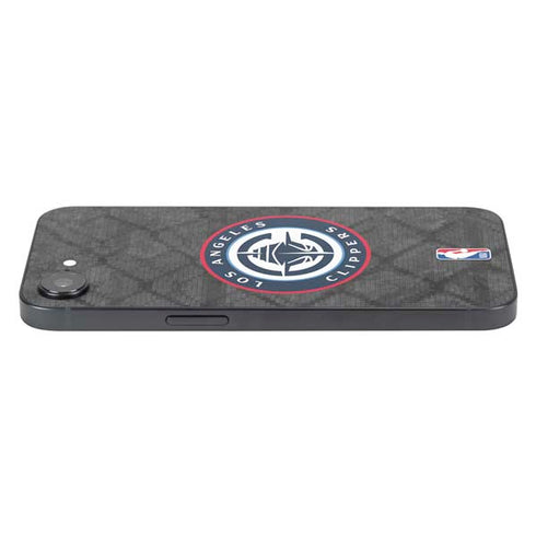 NBA Los Angeles Clippers Black Rust iPhone 16e Skin