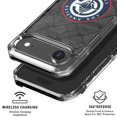 NBA Los Angeles Clippers Black Rust iPhone 17 Air Clear Case