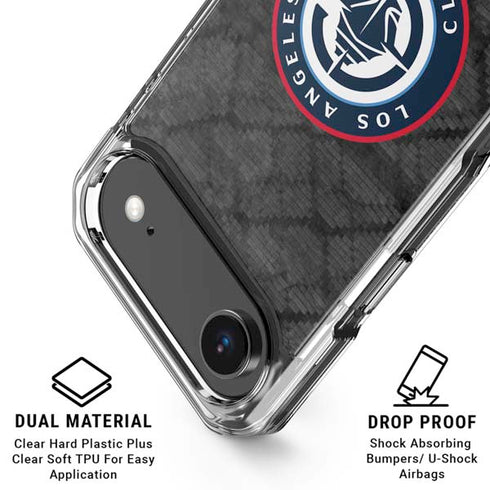 NBA Los Angeles Clippers Black Rust iPhone 17 Air Clear Case