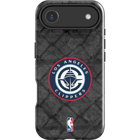 NBA Los Angeles Clippers Black Rust iPhone 17 Air Impact Case