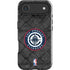 NBA Los Angeles Clippers Black Rust iPhone 17 Air Impact Case