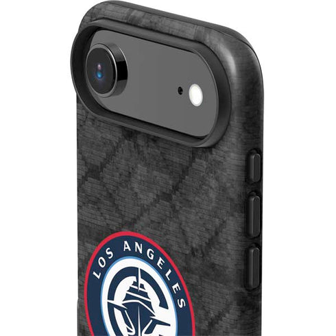 NBA Los Angeles Clippers Black Rust iPhone 17 Air Impact Case