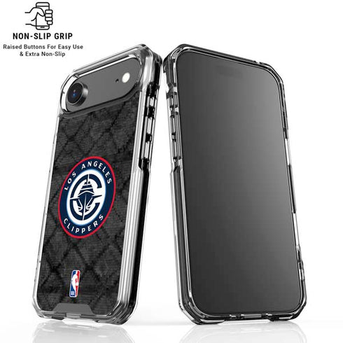 NBA Los Angeles Clippers Black Rust iPhone 17 Air MagSafe Case