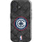 NBA Los Angeles Clippers Black Rust iPhone 17 Impact Case