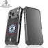 NBA Los Angeles Clippers Black Rust iPhone 17 Pro Clear Case