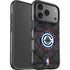 NBA Los Angeles Clippers Black Rust iPhone 17 Pro Impact Case