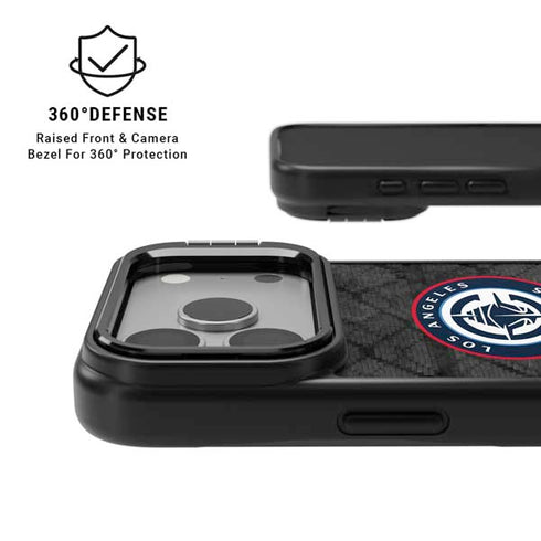 NBA Los Angeles Clippers Black Rust iPhone 17 Pro Kickstand Case