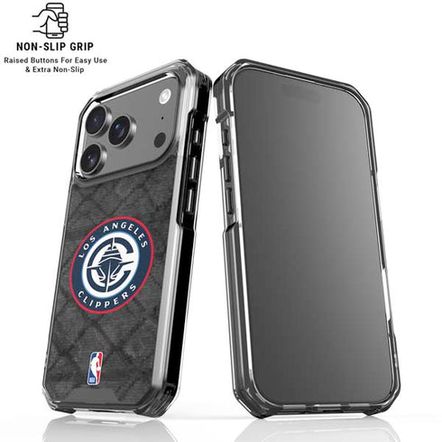 NBA Los Angeles Clippers Black Rust iPhone 17 Pro MagSafe Case