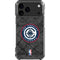 NBA Los Angeles Clippers Black Rust iPhone 17 Pro Max Clear Case