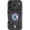 NBA Los Angeles Clippers Black Rust iPhone 17 Pro Max Impact Case