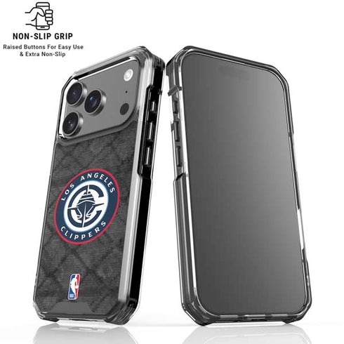 NBA Los Angeles Clippers Black Rust iPhone 17 Pro Max MagSafe Case