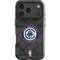 NBA Los Angeles Clippers Black Rust iPhone 18 Pro Impact Case