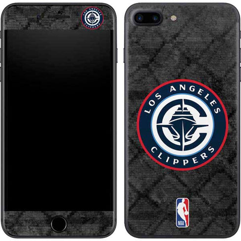 NBA Los Angeles Clippers Black Rust iPhone 7 Plus Skin